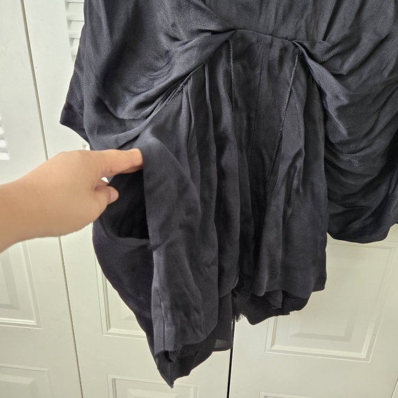 Acler Rompers Batwing Sleeves Black Size 4   #001 - Picture 6 of 10